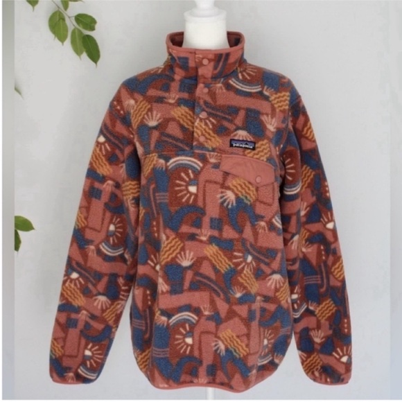 Patagonia Synchilla Snap-T Fleece Pullover Canyon
Block Big Sisu Brown Medium - Picture 3 of 15